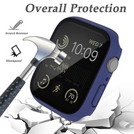 Capa Protetora Premium para Apple Watch Series 9/8/7 (41mm/45mm) - PC Fosco com Vidro Temperado Integrado - imagem 3