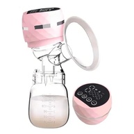 Bomba Tira Leite Elétrica Portátil Recarregável com Sucção Ajustável e Coletor Integrado (Rosa) - imagem 2