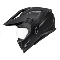 Capacete Bieffe B-Trail Authentic Preto Fosco/Grafite c/ Óculos Integrado - Segurança e Estilo Off-Road - imagem 3