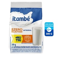 4 Unidades-Leite Pó Instantâneo Integral Zero Lactose Itambé - 300g - imagem 3