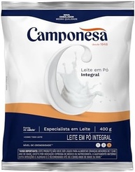 Camponesa - Leite em Pó Integral 400g - imagem 2