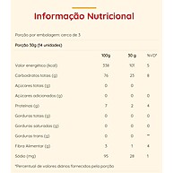 Biscoito Arroz Integral Mini Vegano S/ Glúten Natural Life 80g - imagem 3