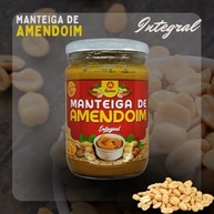 Manteiga De Amendoim Integral Apidae 500g Vidro Natural - imagem 3