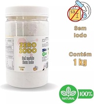 Sal Marinho Integral Culinário Pote 1kg Kit C/2 - imagem 2