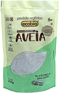 ECOBIO - Produtos Orgânicos. Farinha Integral De Aveia Orgânica Ecobio Produto Orgânico - imagem 1