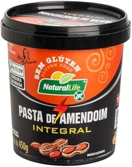 Pasta de Amendoim Integral - Natural Life - Sem Glúten - 450g - imagem 2