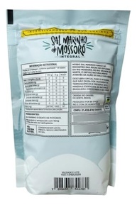 Sal Marinho Integral Fino de Mossoró BR Spices, Natural, 500g - imagem 2