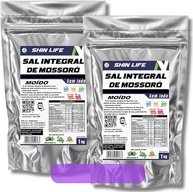 Sal Marinho Integral Mossoro 2kg Moido Sem Iodo Fino Original - imagem 1