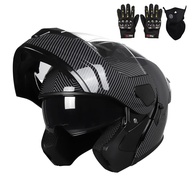 Capacete Integral Helmelkin: Segurança e Estilo Off-Road para Adultos (Preto Selvagem, Tamanho G) - imagem 1