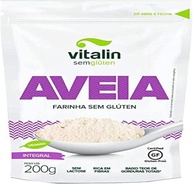 Vitalin Aveia Farinha Integral Sem Glúten 200G - imagem 1
