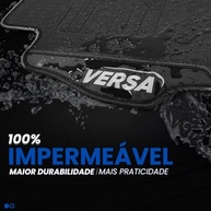 Tapete de Carro Versa 2017-2021 Inteiriço Emborrachado Antiderrapante Impermeável - Lanzi - imagem 4
