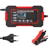 Carregador Inteligente 12V Pratiarejo®: Revitalize Baterias de Carro e Moto com Display Digital e Função Reparadora - imagem 2