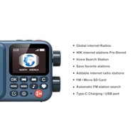 Rádio Inteligente Portátil Choyong A8W: 40.000 Estações Online, WIFI/4G, FM, Micro-SD e Som Imersivo - imagem 4