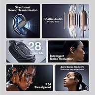 BlitzWolf BW-V49: Fones Bluetooth com Áudio Espacial e Cancelamento Inteligente - imagem 2