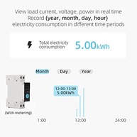 Disjuntor Inteligente Wi-Fi: Controle Remoto, Medidor de Energia e Segurança Completa 90-240V - imagem 4