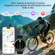 Smartwatch Aurafit AMOLED: Seu Aliado Inteligente para Saúde e Conectividade - imagem 5