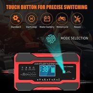 Carregador de Bateria Inteligente YONHAN 10A 12V/24V: Mantenha seu Carro Sempre Pronto! - imagem 5
