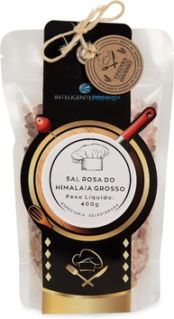 Inteligente Primme Sal Rosa do Himalaia Grosso, 400g, Grãos Grandes - imagem 1