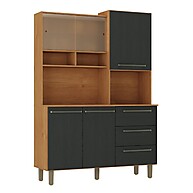 Armário de Cozinha 5 Portas 3 Gavetas Absoluto – Design Moderno e Espaço Inteligente - imagem 2