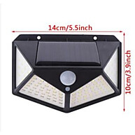 Luminária Solar 100 LEDs: Iluminação Externa Inteligente - imagem 1