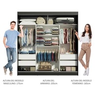Guarda-Roupa Casal Reno 3P com Espelho Madesa - Design Moderno e Organização Inteligente - imagem 5