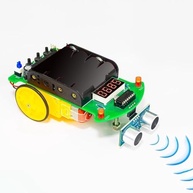 MERIGLARE Kit Robótica DIY: Carro Inteligente com Sensor Ultrassônico e Prevenção de Obstáculos - imagem 5