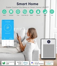 Purificador de Ar FRESHDEW com Wi-Fi Inteligente, Sensor de Qualidade do Ar e Filtro HEPA H13 para Ambientes Até 170m² - imagem 5