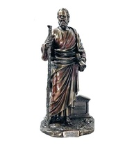 Sócrates - Estátua de Filósofo Grego em Resina para Decoração Inteligente - imagem 3