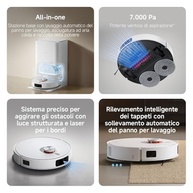 XIAOMI Robot Vacuum X20 Pro - Aspirador e Lavador Inteligente com Navegação Laser e 7000Pa - imagem 4