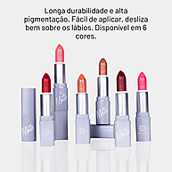 Batom Matte Hortência: Longa Duração e Cor Intensa - imagem 2
