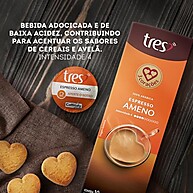 Café Espresso Ameno 3 Corações: 40 Cápsulas Intensas - imagem 3