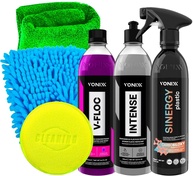 Kit Completo Vonixx: Proteção e Limpeza para Plásticos com Sinergy Plastic Intense + Acessórios - imagem 1