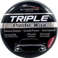 Cera de Carnaúba Autoamerica Triple Paste WAX 100g: Brilho Intenso e Proteção Duradoura - imagem 3