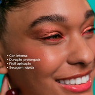 Sombra Líquida Cobre 4you: Brilho Intenso! - imagem 2