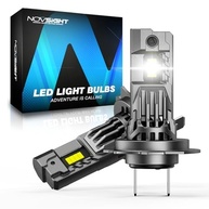 Lâmpadas LED Neblina H7 NOVSIGHT: Brilho Intenso 60.000LM, Mini 1:1, 50.000h - imagem 2