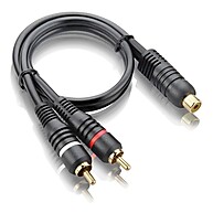 Kit RCA 5m + 3 Cabos Y: Conexão de Áudio e Vídeo sem Interferência - imagem 2