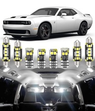 Kit Luzes LED Interior BMT xms para Dodge Challenger 2008-2023: Iluminação Super Brilhante 6000K (13 Peças) - imagem 2
