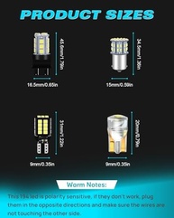 Kit 16 Lâmpadas LED Brancas Alopee para Ford F-150 (1988-1997) - Interior e Exterior - imagem 3