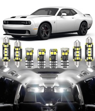 Kit Luzes LED Interior BMT xms para Dodge Challenger 2008-2023: Iluminação Super Brilhante 6000K (13 Peças) - imagem 1