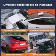 Suporte Veicular Starlink Mini G3/G4: Instalação Interna Segura e Portátil para Carros, Trailers e Barcos - imagem 3
