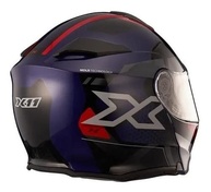 Capacete X11 Turner Prisma Articulado: Segurança e Estilo com Viseira Fumê e Óculos Interno - imagem 3