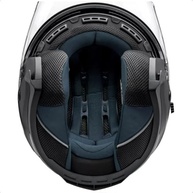 Capacete Moto Aberto Bieffe B-pace Wave Branco e Azul c/ Óculos Solar Interno - imagem 5