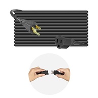 Cabo de Extensão Resistente SJTW 9m Preto - Uso Interno/Externo UL Listado - imagem 2