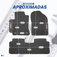Kit Tapetes Internos e Porta Malas Premium Emborrachado para Corolla 2018-2019 - Impermeável e Durável - imagem 3