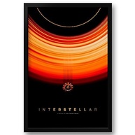 Quadro Decorativo Interstellar 40x60cm - Moldura Preta com Imagem de Alta Qualidade - imagem 2