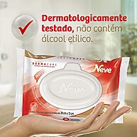 Neve Toque de Seda – Kit com 192 Lenços Umedecidos para Higiene Íntima - imagem 2