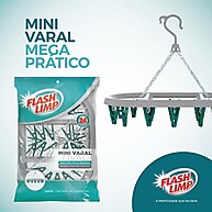 Mini Varal Oval: Organize Meias e Íntimas! - imagem 2