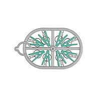 Mini Varal Oval: Organize Suas Roupas Íntimas! - imagem 2