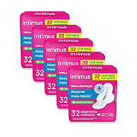 Intimus Tripla Proteção: 32 Absorventes com Abas - imagem 1