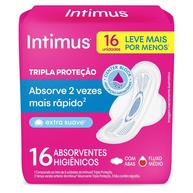 Intimus Tripla Proteção: Absorvente com Abas e 16un - imagem 1